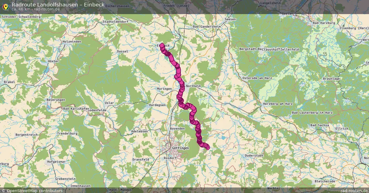 Radtour Landolfshausen – Einbeck
