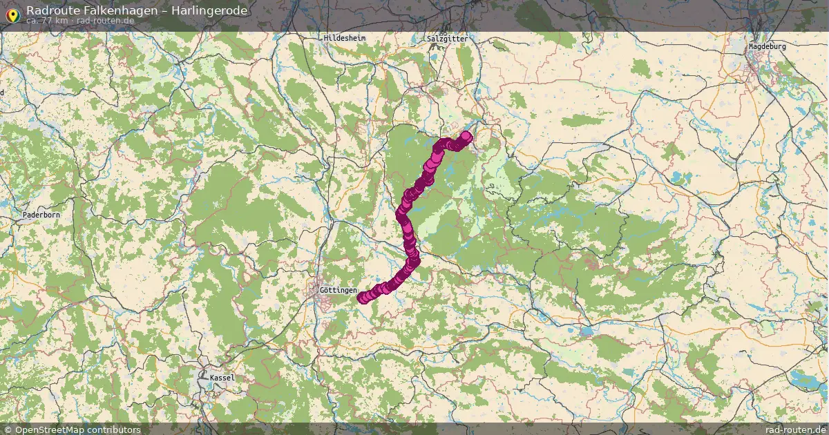 Radtour Falkenhagen – Harlingerode
