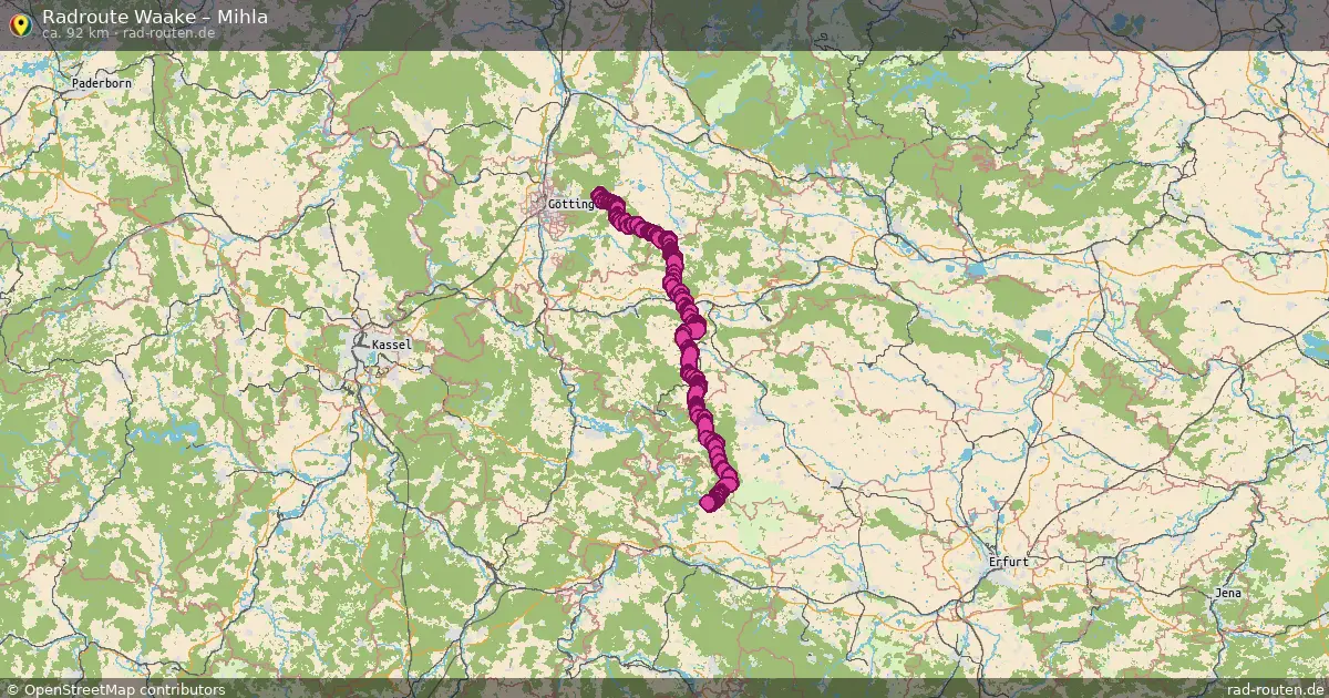 Radtour Waake – Mihla