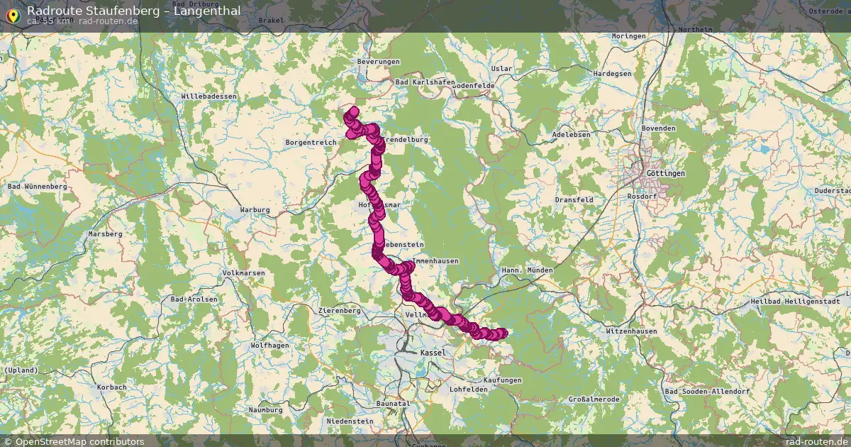 Radtour Staufenberg – Langenthal