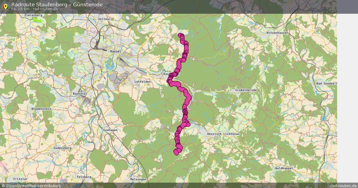Radtour Staufenberg – Günsterode