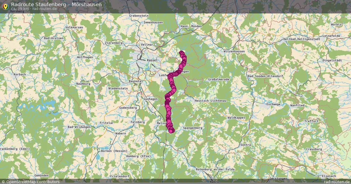 Radtour Staufenberg – Mörshausen