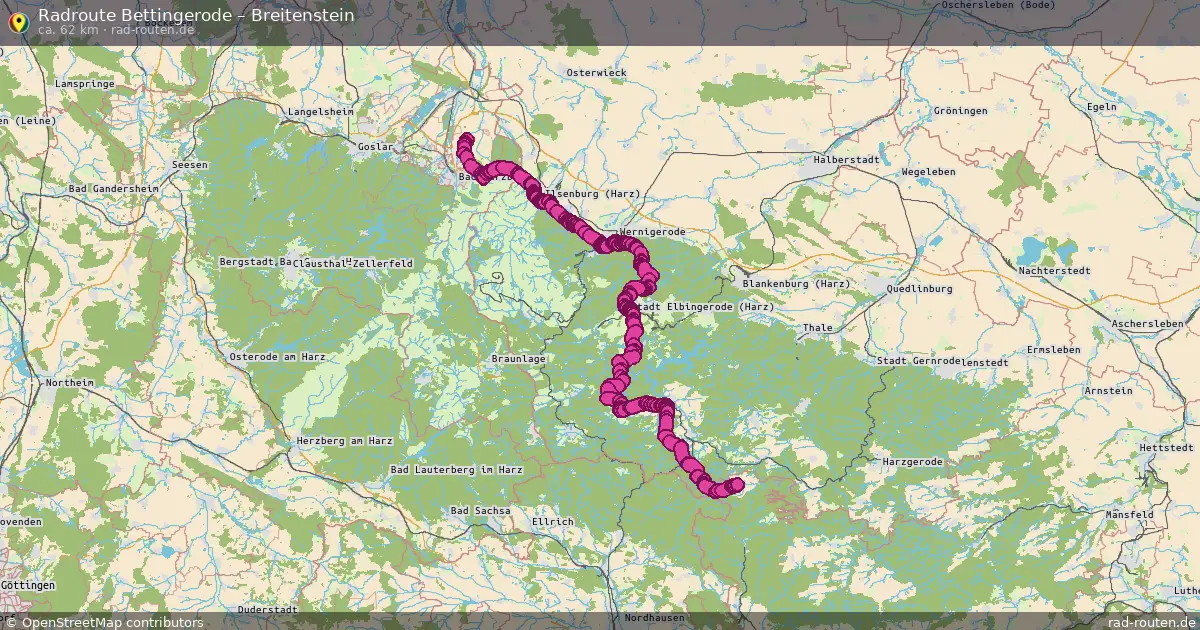 Radtour Bettingerode – Breitenstein