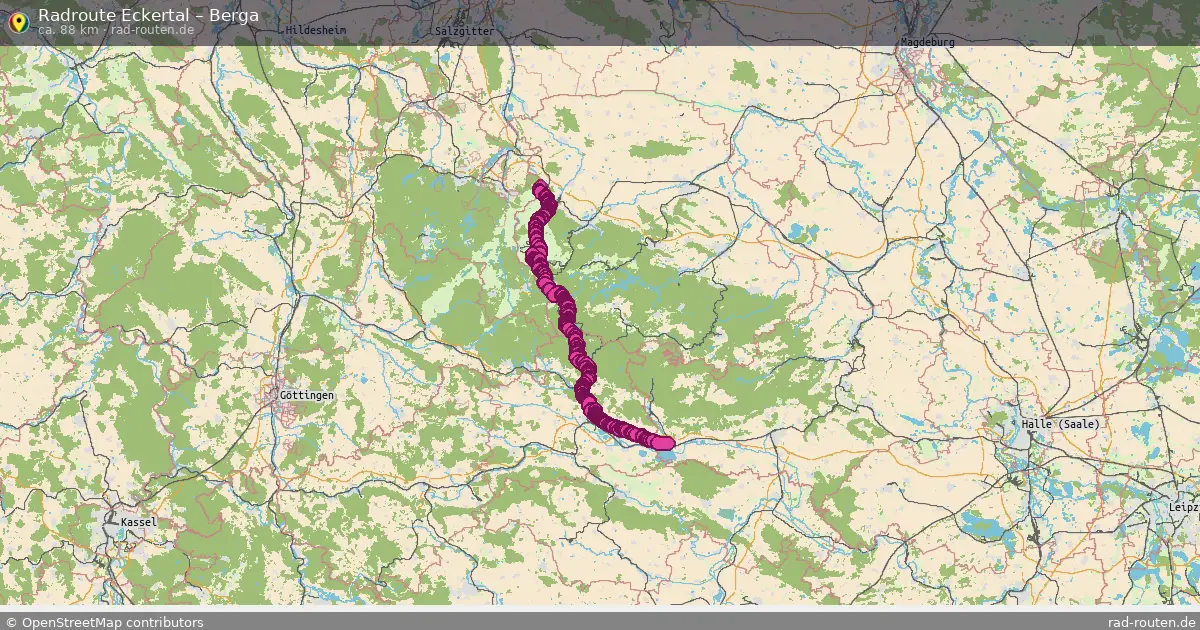 Radtour Eckertal – Berga