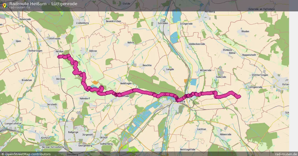 Radtour Heißum – Lüttgenrode