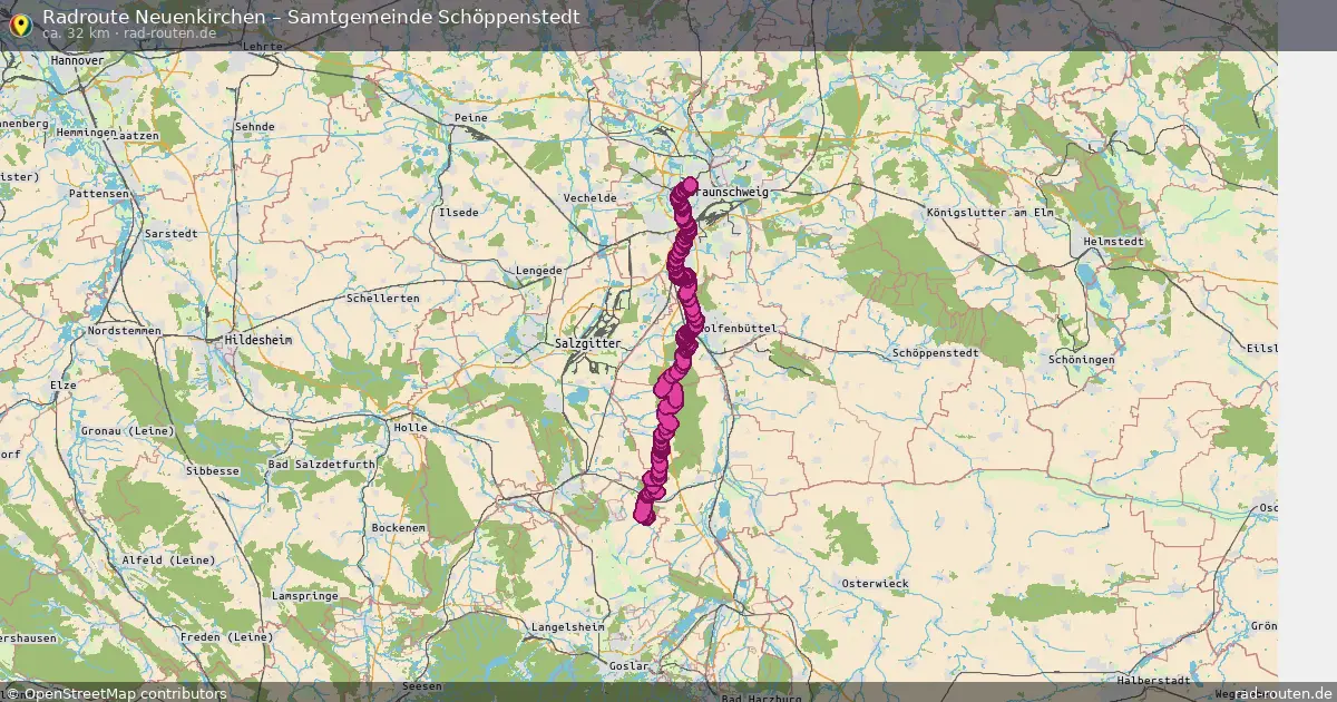 Radtour Neuenkirchen – Samtgemeinde Schöppenstedt