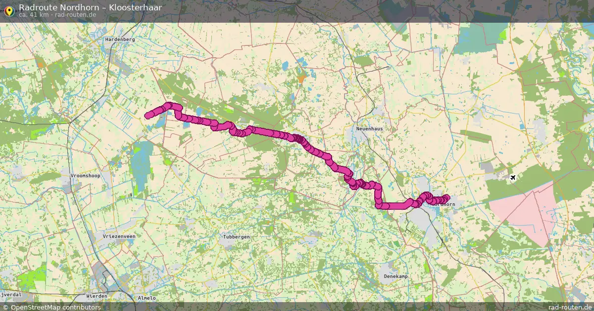 Radtour Nordhorn – Kloosterhaar