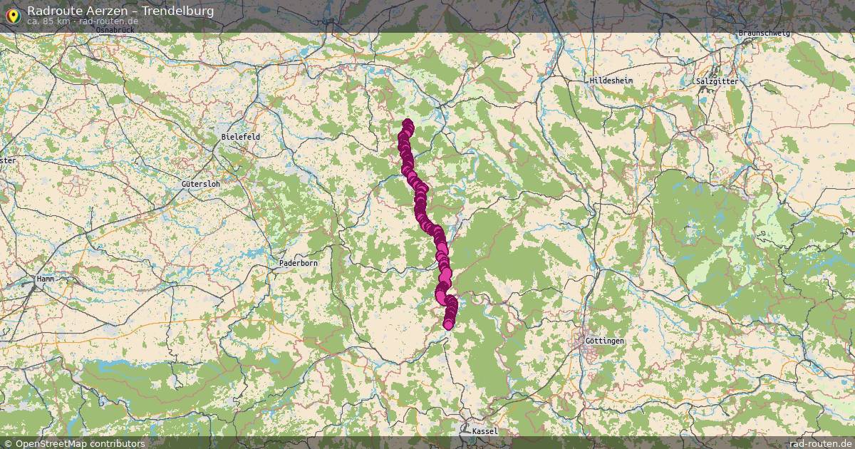 Radtour Aerzen – Trendelburg