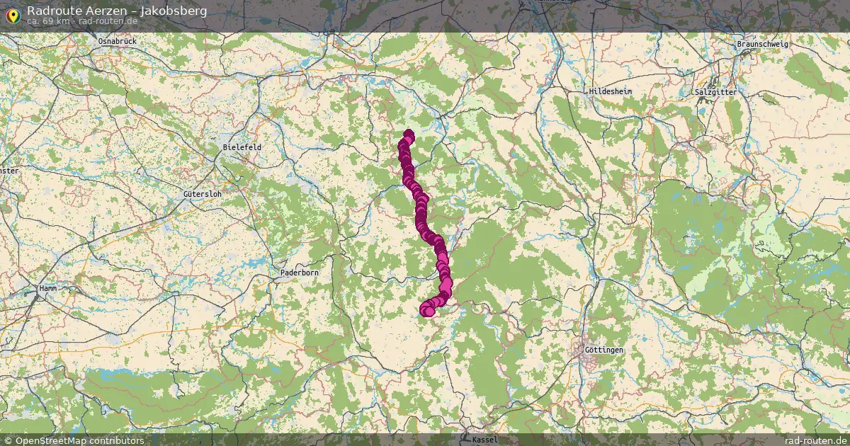 Radtour Aerzen – Jakobsberg