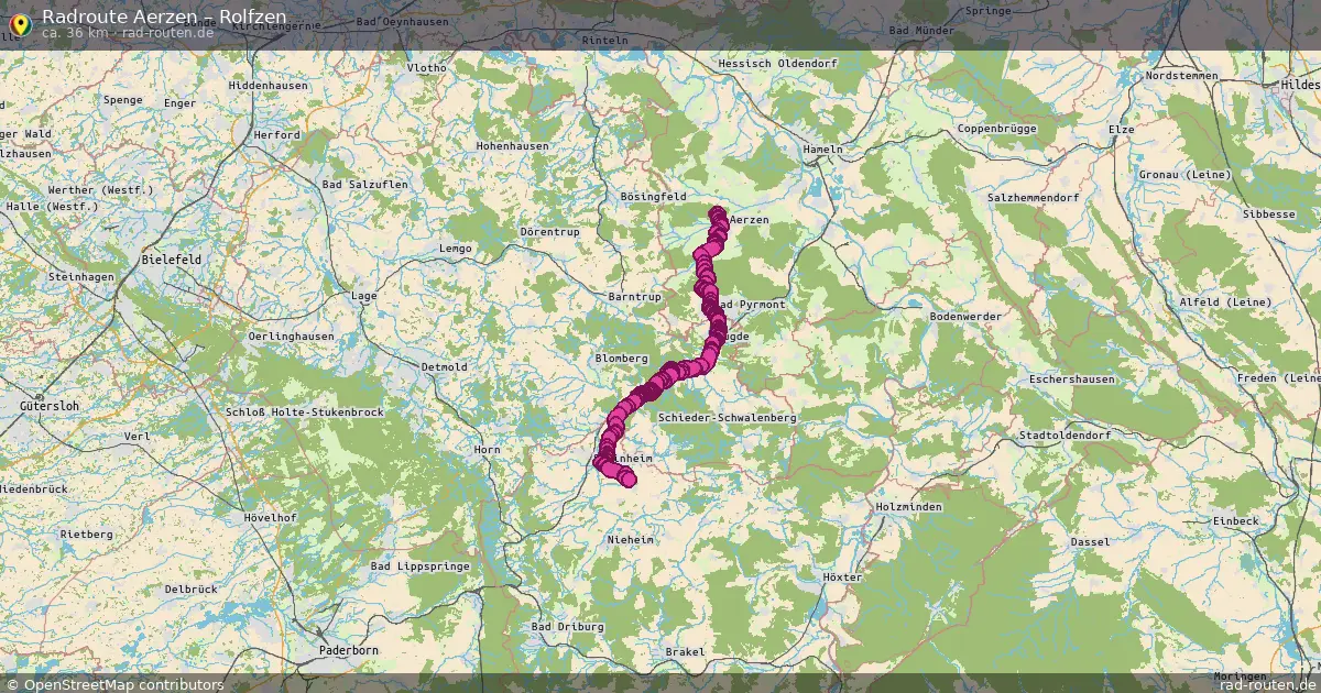 Radtour Aerzen – Rolfzen