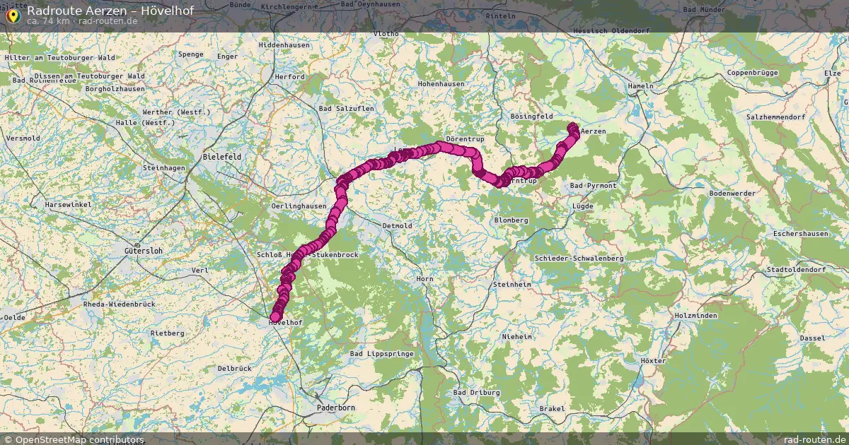 Radtour Aerzen – Hövelhof