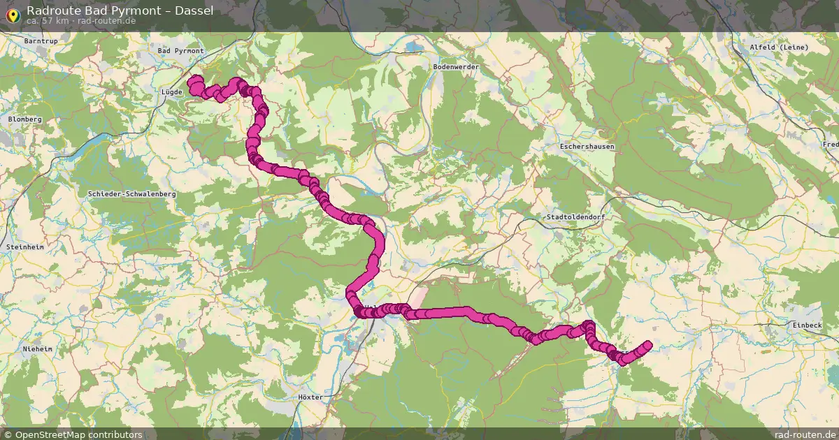 Radtour Bad Pyrmont – Dassel