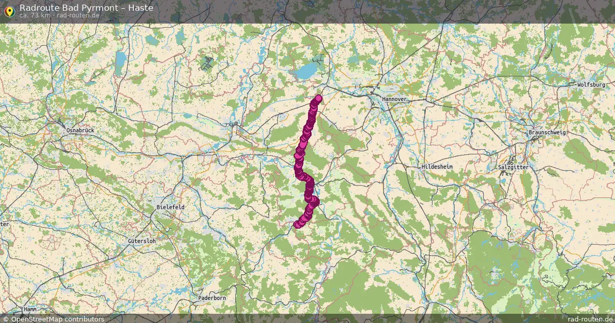 Radtour Bad Pyrmont – Haste