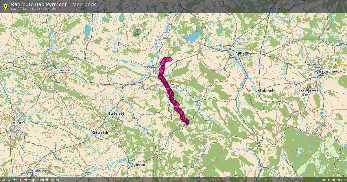 Radtour Bad Pyrmont – Meerbeck
