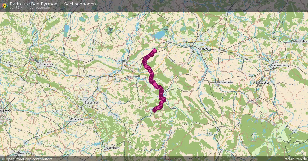 Radtour Bad Pyrmont – Sachsenhagen