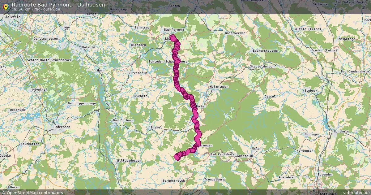 Radtour Bad Pyrmont – Dalhausen