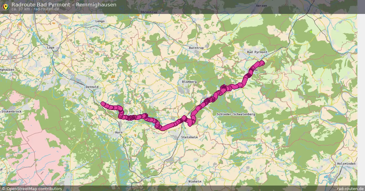 Radtour Bad Pyrmont – Remmighausen