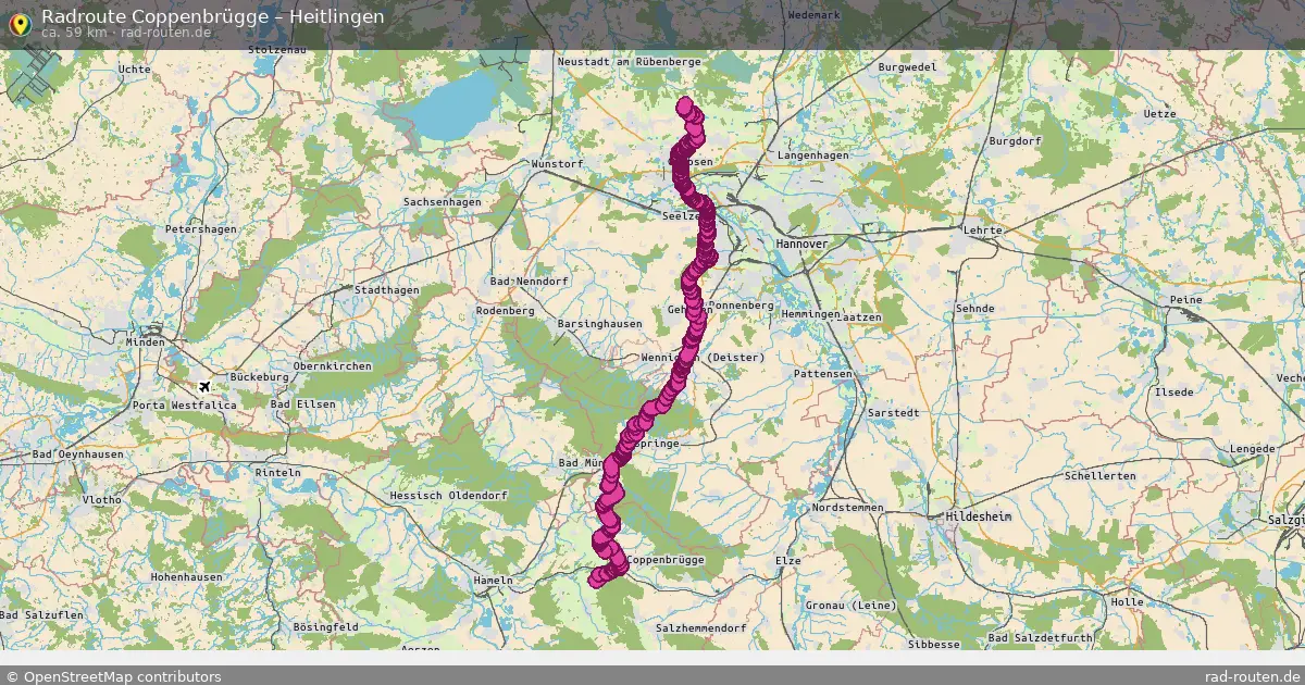 Radtour Coppenbrügge – Heitlingen