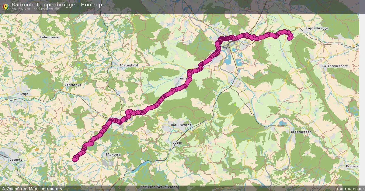 Radtour Coppenbrügge – Höntrup