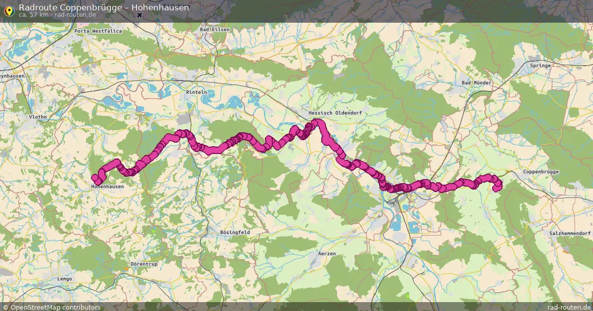 Radtour Coppenbrügge – Hohenhausen