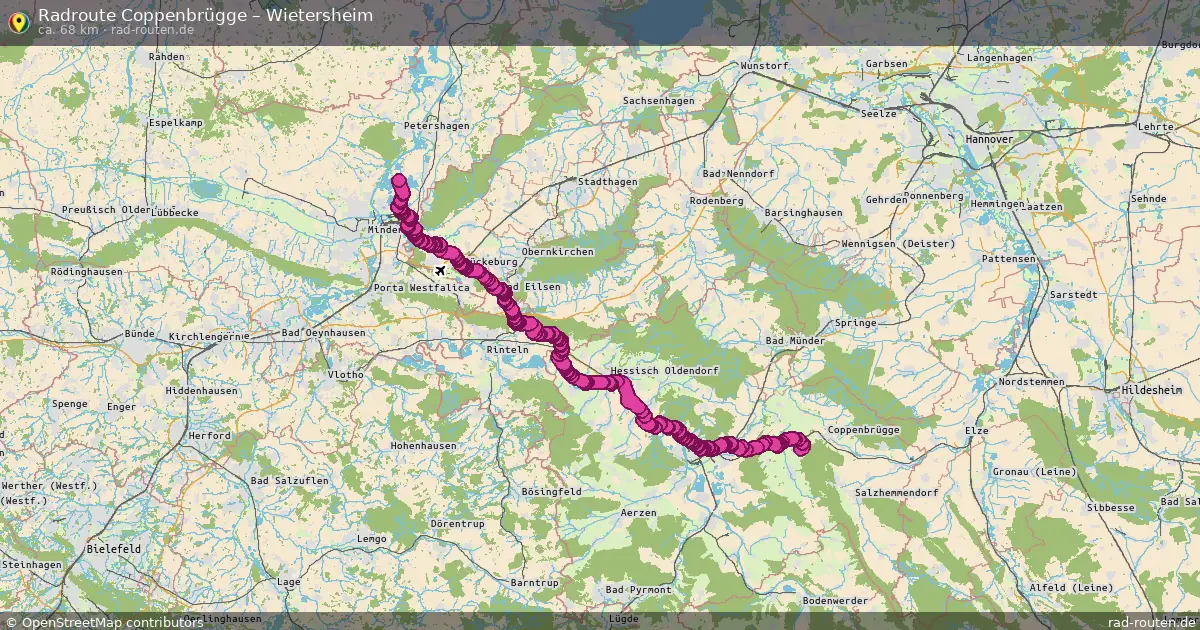 Radtour Coppenbrügge – Wietersheim