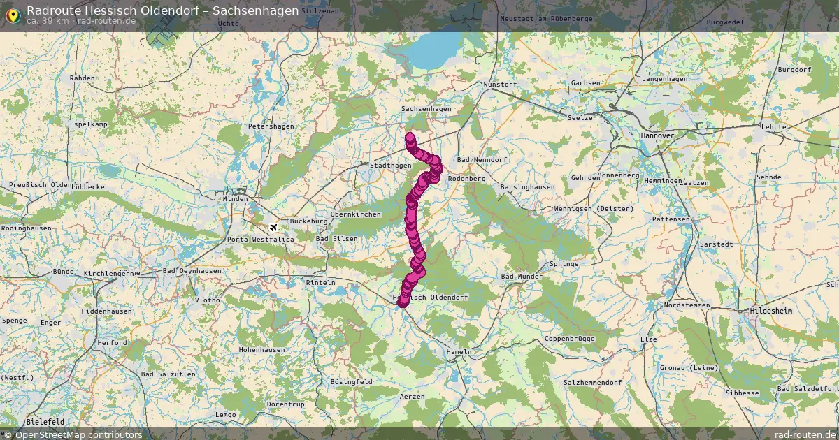 Radtour Hessisch Oldendorf – Sachsenhagen