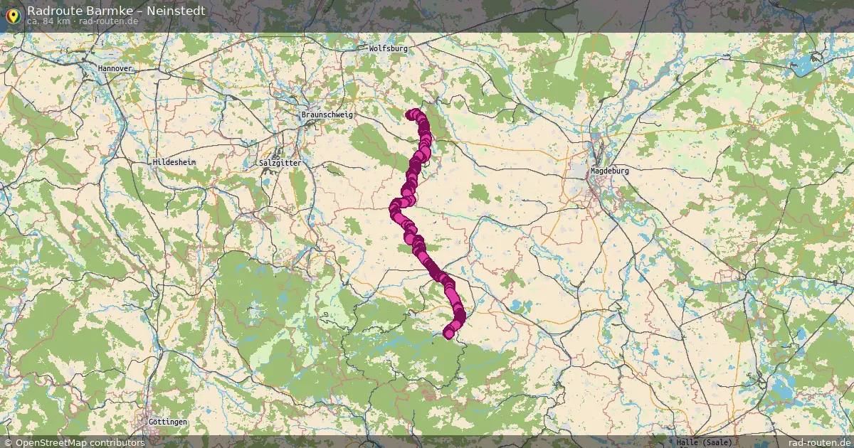 Radtour Barmke – Neinstedt