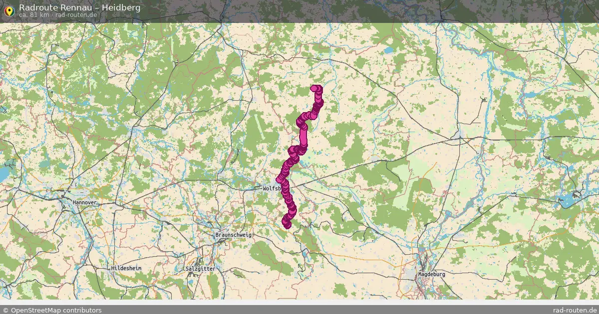 Radtour Rennau – Heidberg