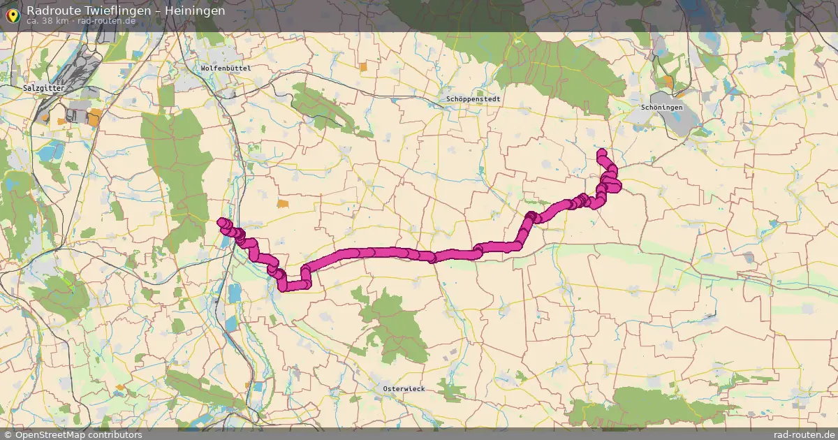 Radtour Twieflingen – Heiningen