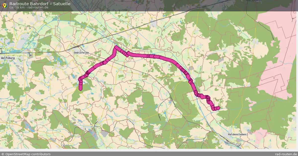 Radtour Bahrdorf – Satuelle