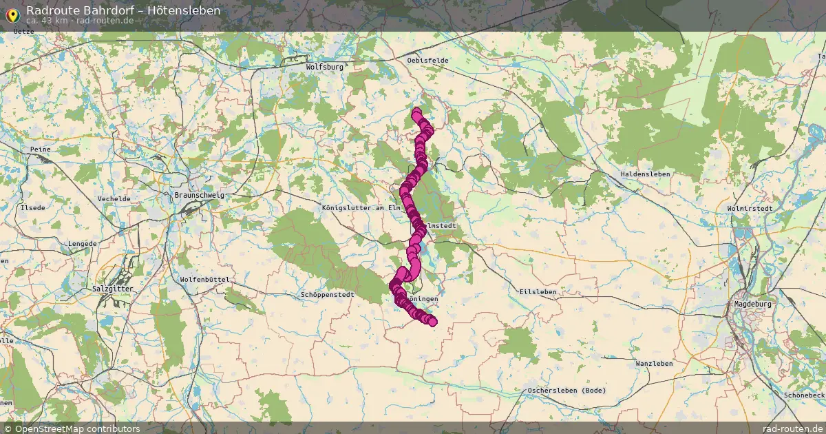 Radtour Bahrdorf – Hötensleben