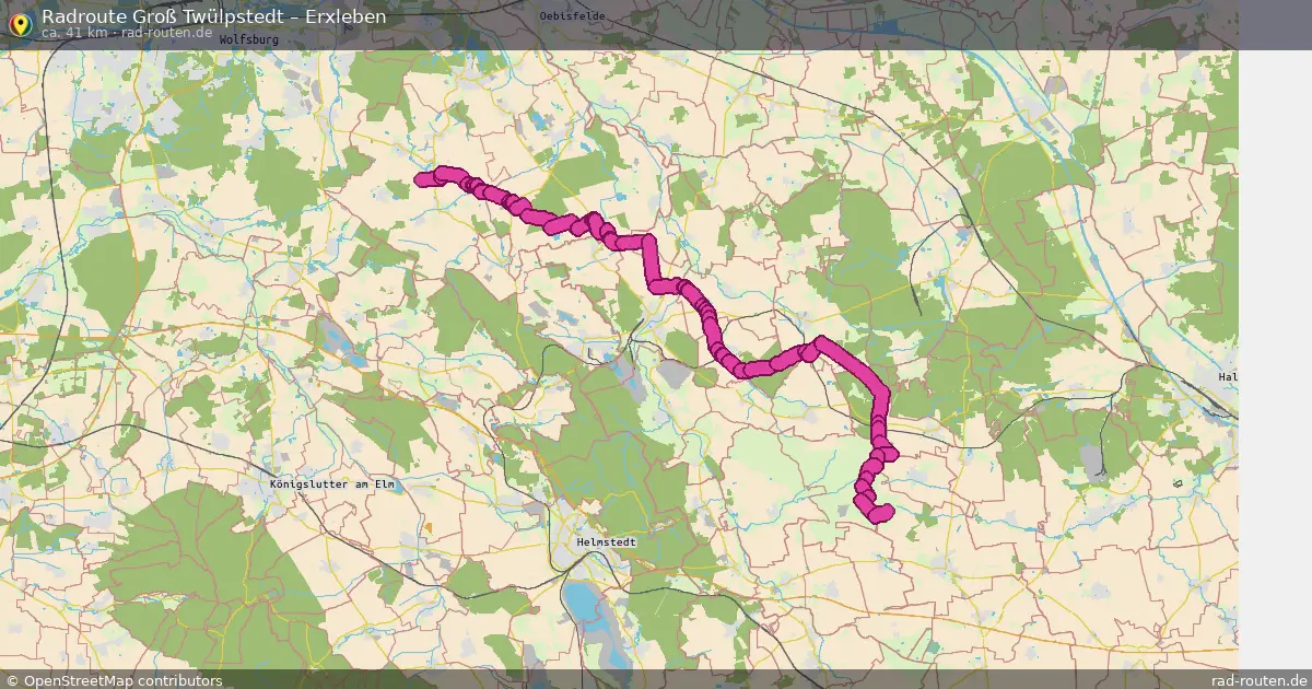 Fahrradroute Groß Twülpstedt – Erxleben