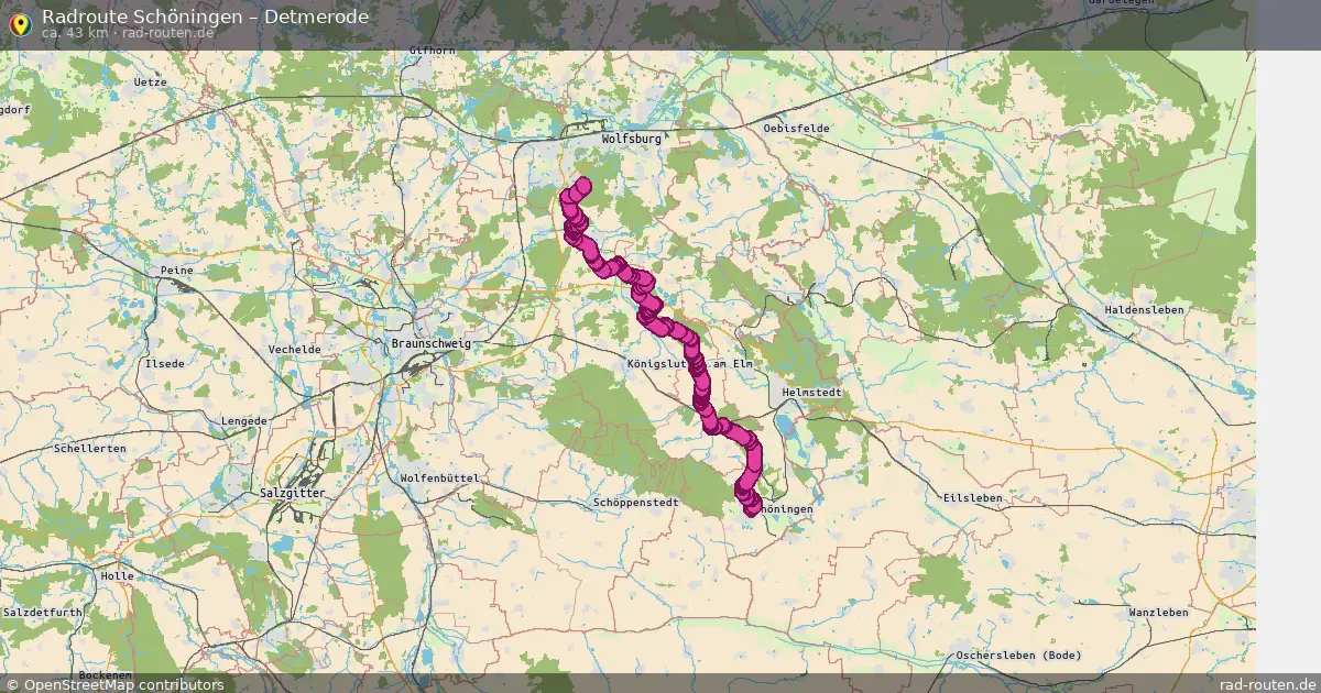 Radtour Schöningen – Detmerode