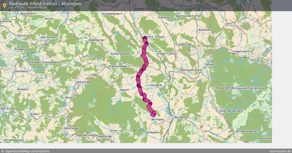 Radtour Alfeld (Leine) – Moringen