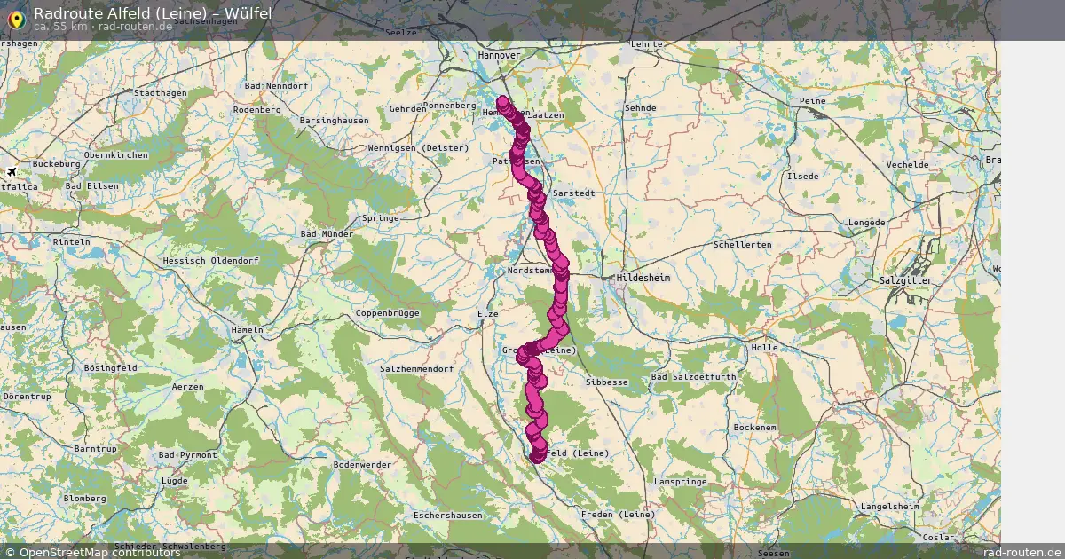 Radtour Alfeld (Leine) – Wülfel