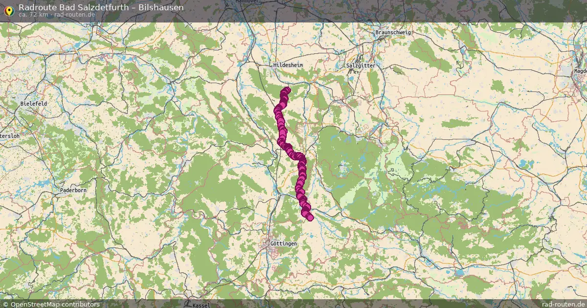 Radtour Bad Salzdetfurth – Bilshausen