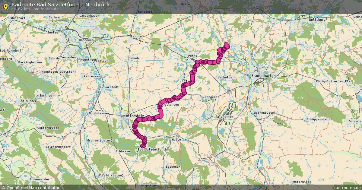 Radtour Bad Salzdetfurth – Neubrück
