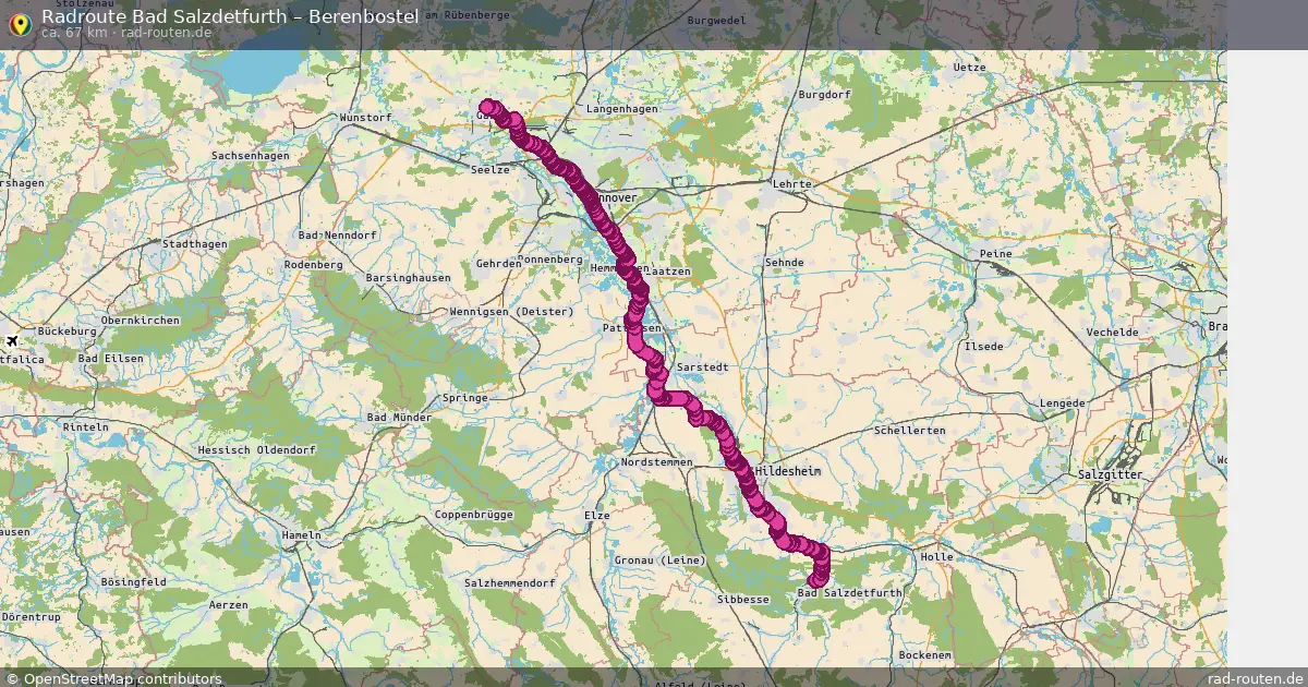 Radtour Bad Salzdetfurth – Berenbostel