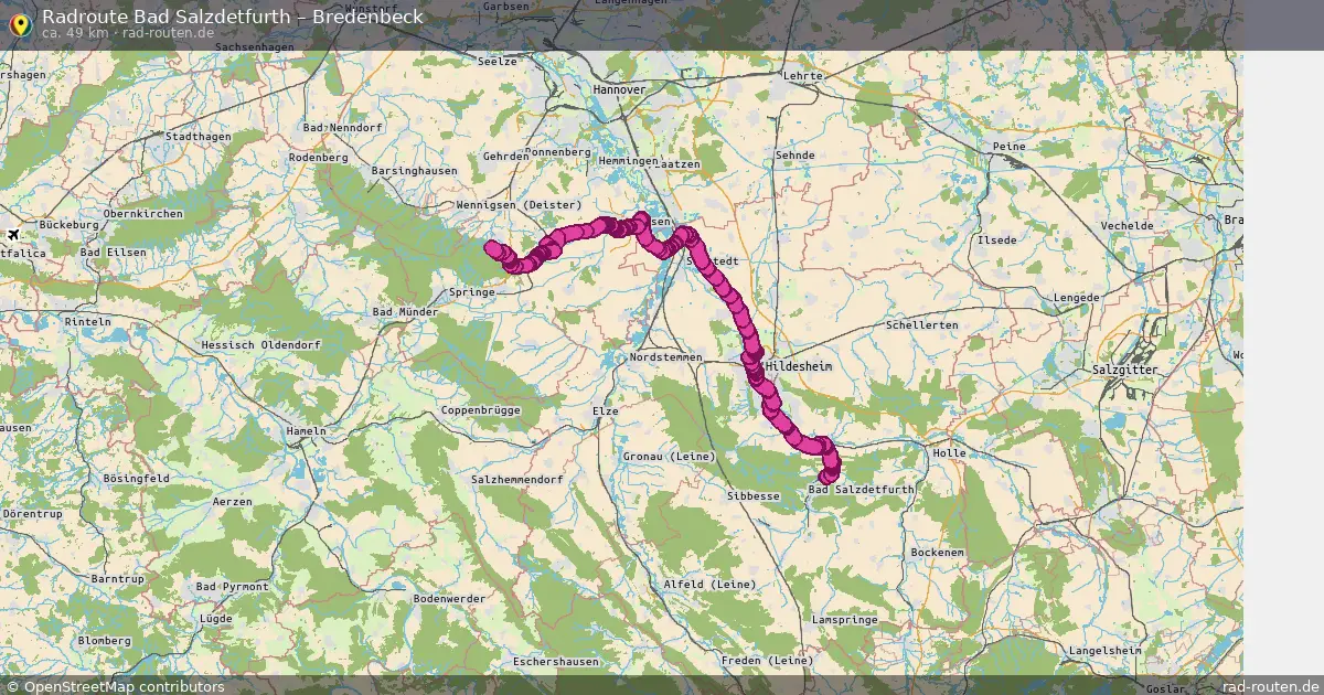 Radtour Bad Salzdetfurth – Bredenbeck