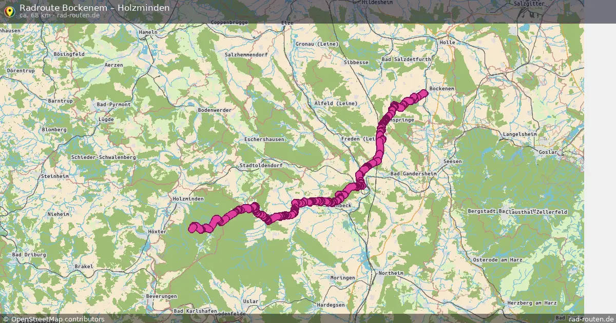 Radtour Bockenem – Holzminden