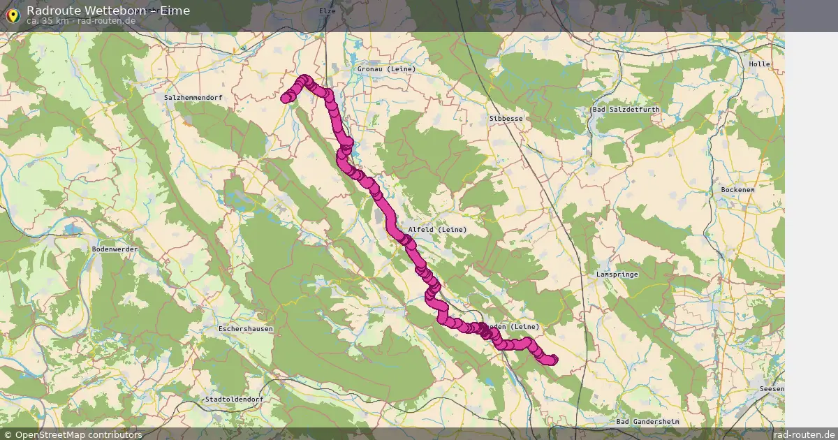 Radtour Wetteborn – Eime