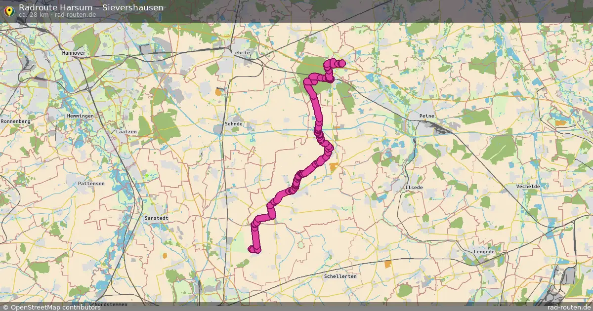 Radtour Harsum – Sievershausen