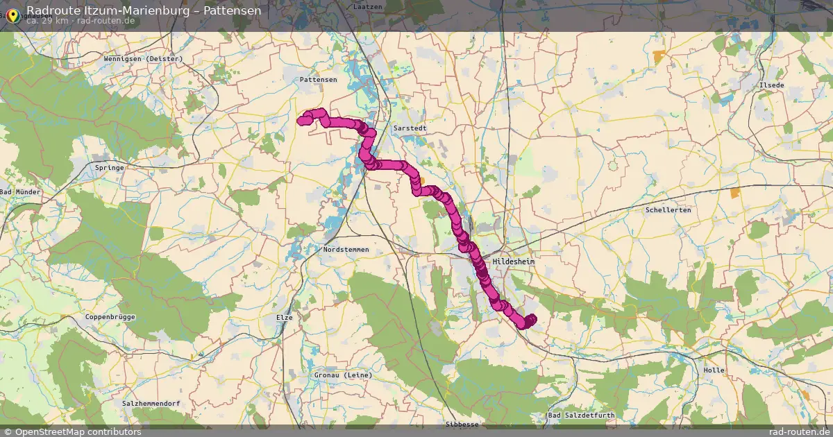 Radtour Itzum-Marienburg – Pattensen