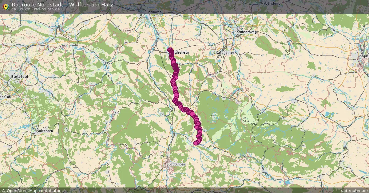 Radtour Nordstadt – Wulften Am Harz