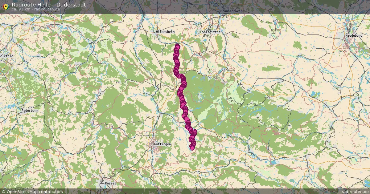 Radtour Holle – Duderstadt