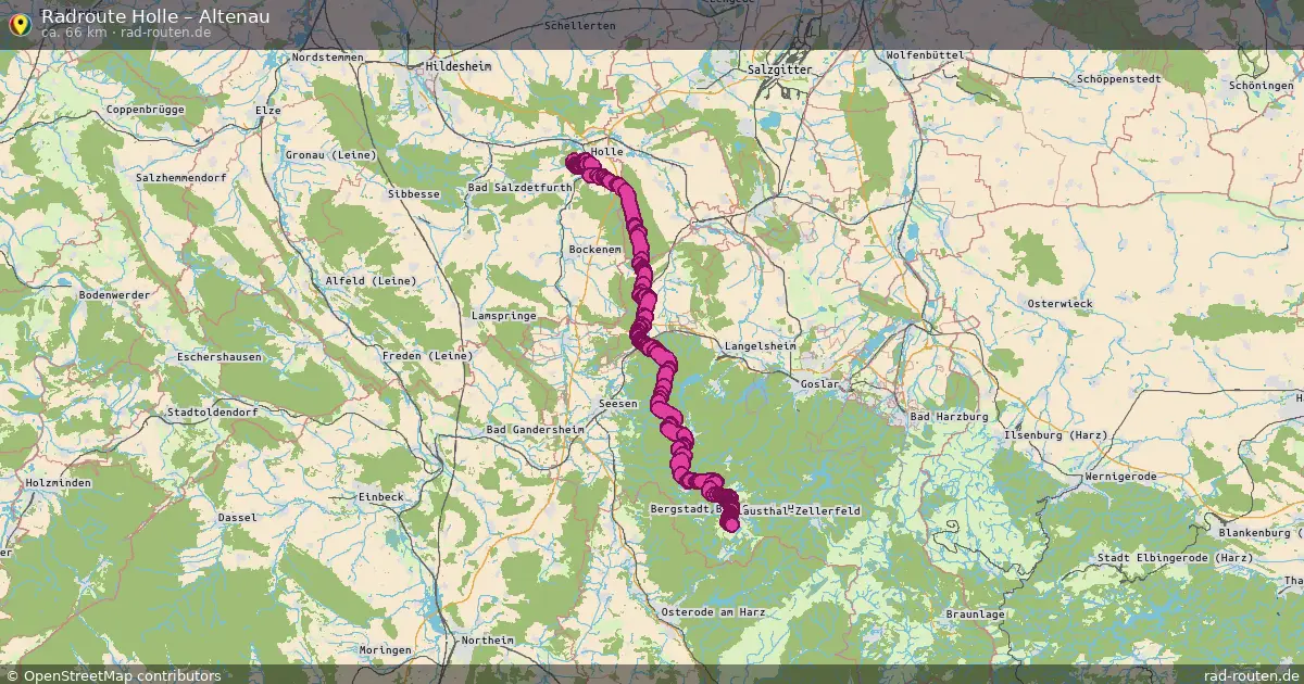 Radtour Holle – Clausthal-Zellerfeld