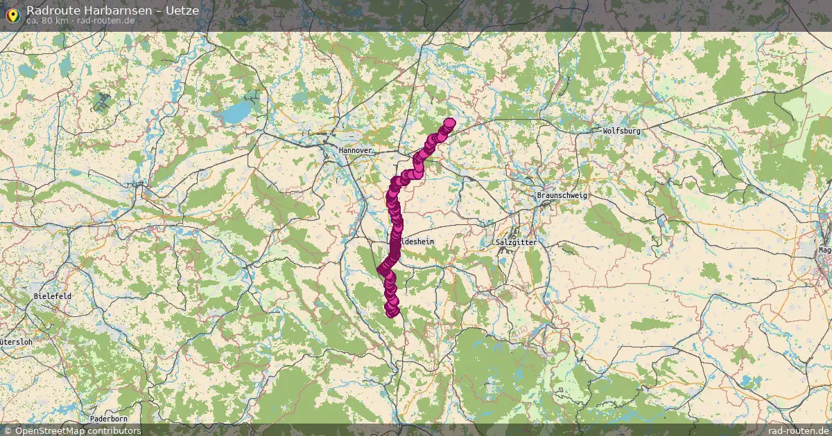 Radtour Harbarnsen – Uetze