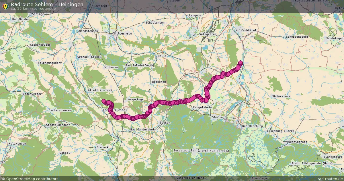 Radtour Sehlem – Heiningen
