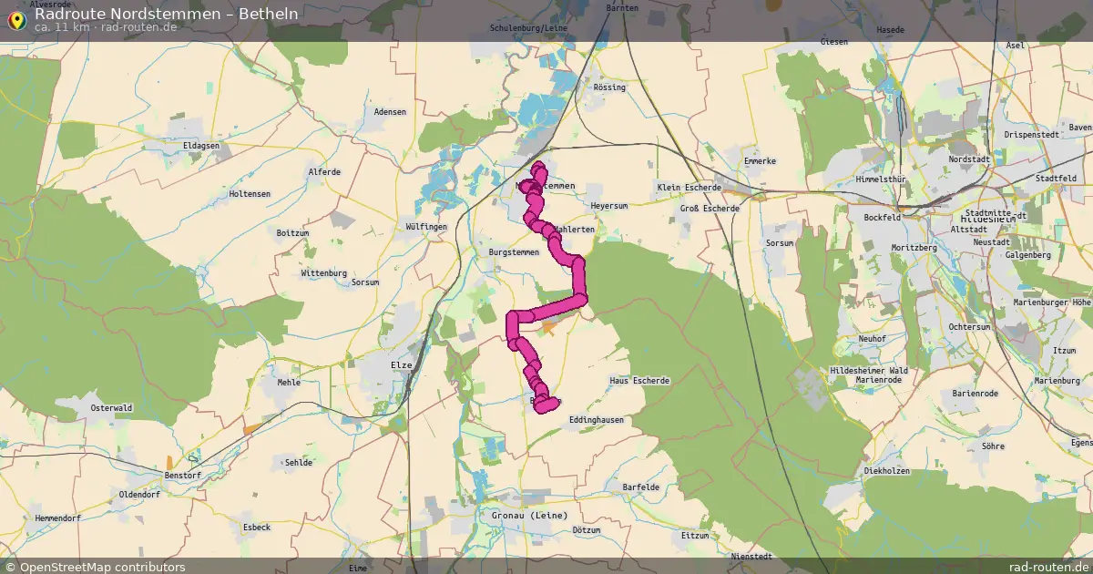 Radtour Nordstemmen – Betheln