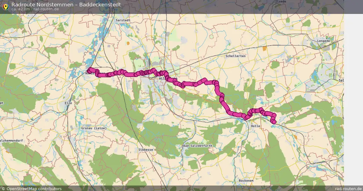 Radtour Nordstemmen – Baddeckenstedt